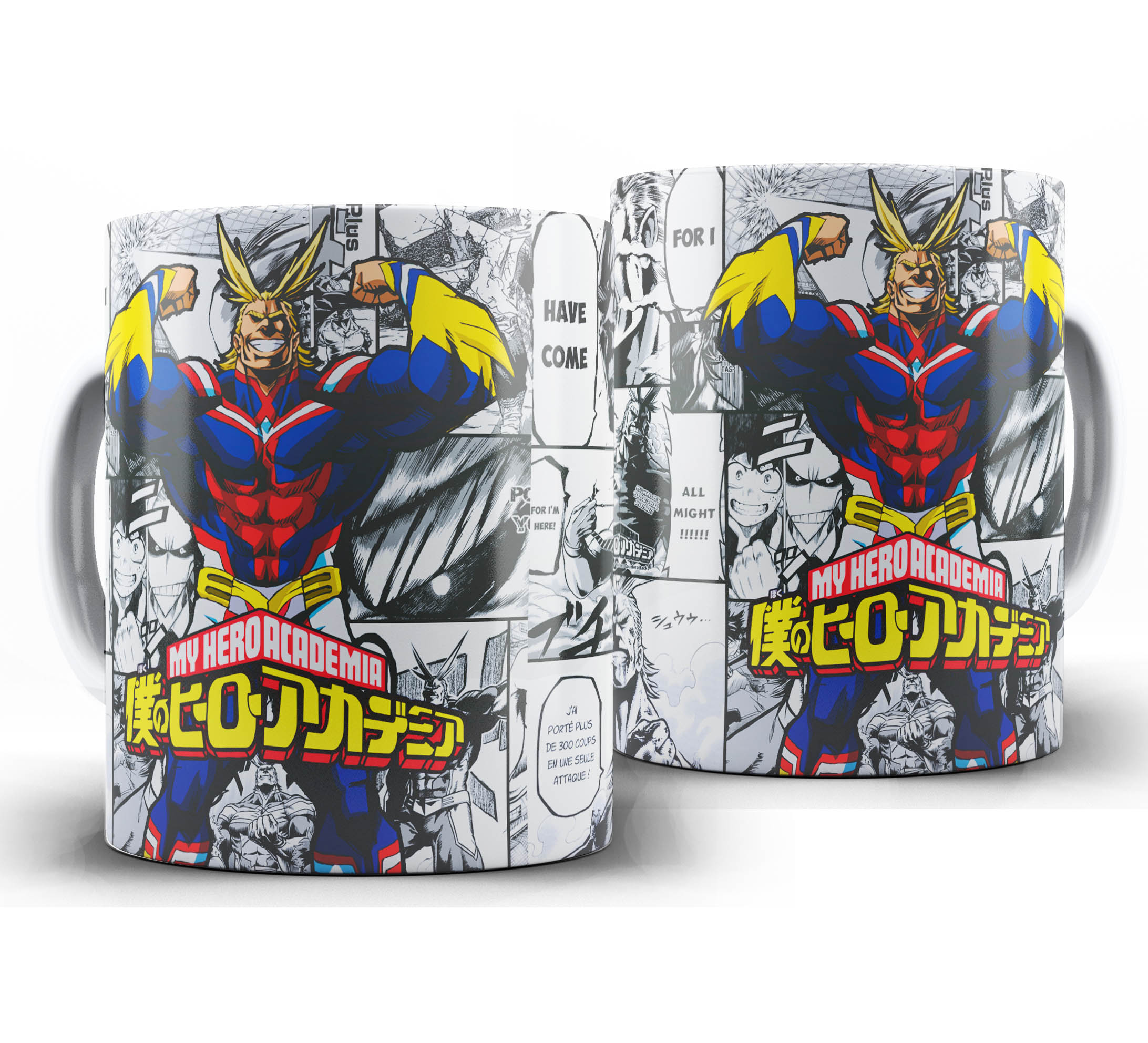Caneca Anime Mangá - Boku no Hero Academia - All Might